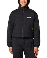 Columbia Women's Wallowa Insulated Cropped Stand-Collar Jacket