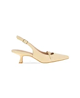 BCBGeneration Women's Kami Slingback Kitten Heel Pumps