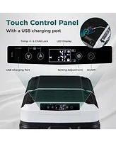 Dual Zone 12V Car Refrigerator 42QT Portable Compressor Fridge Freezer (-4 68 ) for RVs