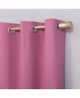 Sun Zero Harper Bright Vibes 100% Blackout Grommet Curtain Panel