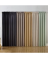 Sun Zero Oslo Theater Grade Extreme 100% Blackout Rod Pocket Curtain Panel