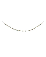 Wood Beaded String Garland for Rustic Home Deco (Set of 2)