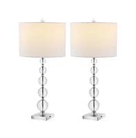 Safavieh Liam Table Lamp Set Of 2 W/ Usb Port