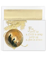 Masterpiece Studios Holy Family Ornament Holiday Boxed Cards