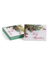 Masterpiece Studios Feliz Navidad Greenery Holiday Boxed Cards