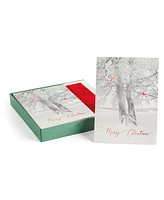 Masterpiece Studios Cardinal Tree Holiday Boxed Cards