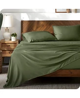 Bare Home Tencel Lyocell Sheet Set, Queen