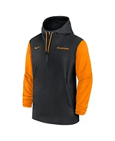 Nike Men's Black Tennessee Volunteers 2024 Sideline Pregame Player Half-Zip Hoodie