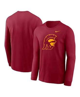 Nike Men's Cardinal Usc Trojans Alternate Logo Long Sleeve T-Shirt