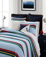 Tommy Hilfiger Ribbon Stripe Piece Comforter Set