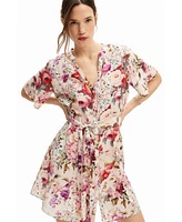 Desigual Women's Short floral dress