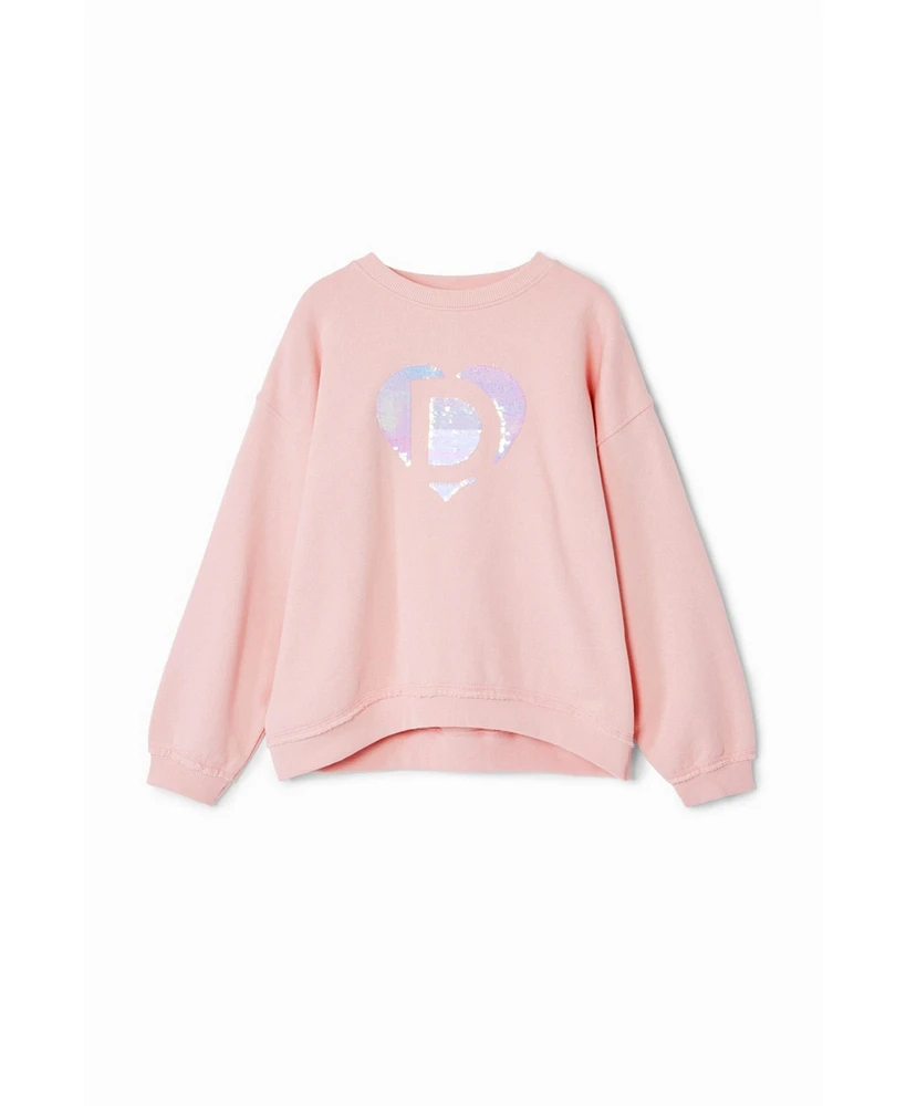Desigual Girls Girls's heart sweatshirt