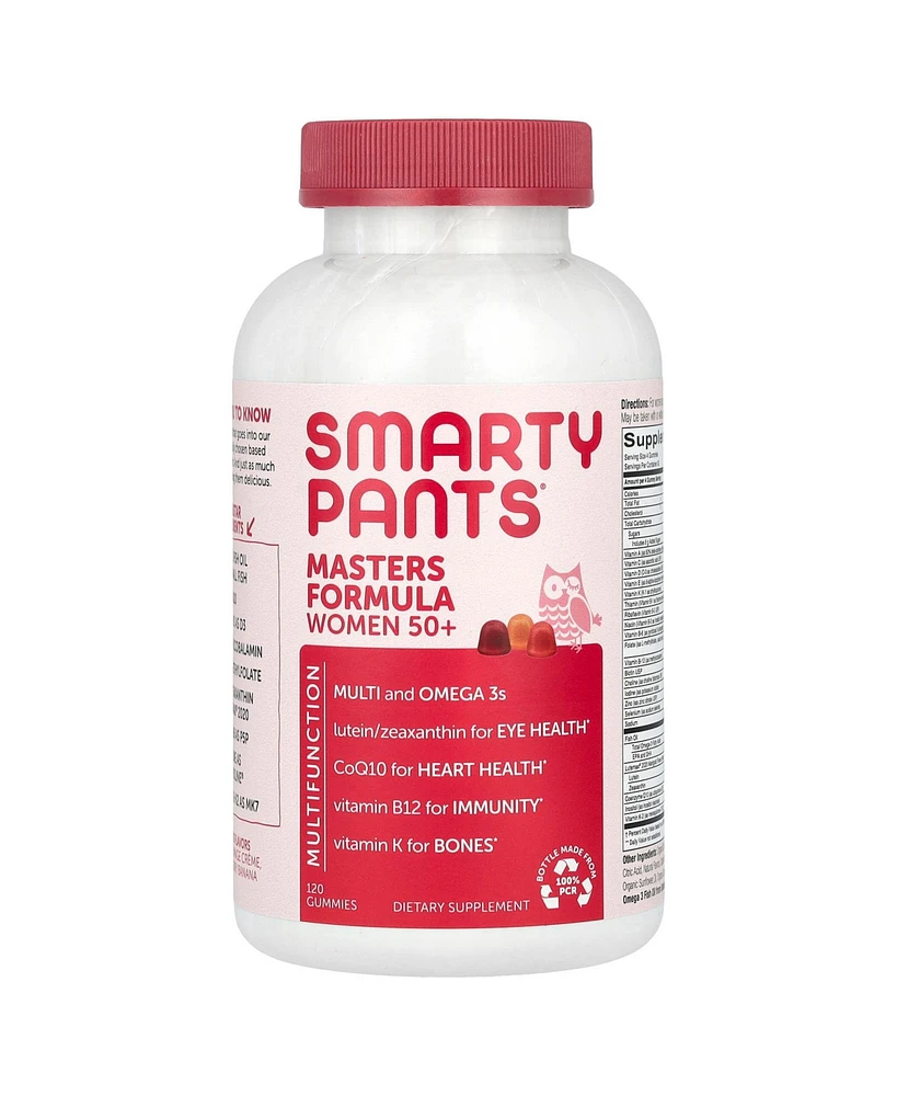 SmartyPants Masters Formula Women 50+ Blueberry Orange Creme and Strawberry Banana