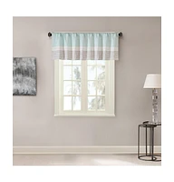 Amherst Polyoni Pin tuck Valance Curtain