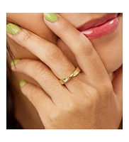 Ana Luisa - Gold Band Ring Eliora