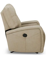 Trolan Leather Power Rocker Recliner, Created for Macy's