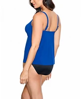 Miraclesuit Women's Razzle Dazzle Zing Top Tankini Top