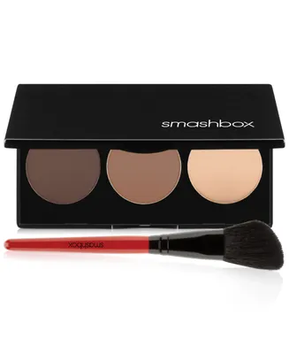 Smashbox Step-By-Step Contour Highlighter & Bronzer Face Palette Kit