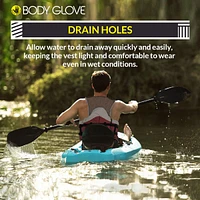 Body Glove Cove Nylon-Mesh Fishing Vest Ul Only - Nylon