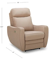 Garso Manual Swivel Rocker Recliner, Created for Macy's