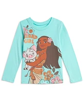 Disney Girls Moana 2 Pack T-Shirts to