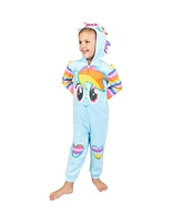 My Little Pony Baby Girls Rainbow Dash Zip Up Coverall Newborn to