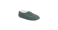 Muk Luks Women's Sweater Knit Ballerina Slipper