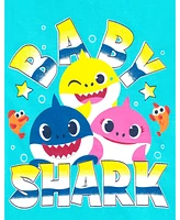 Pinkfong Baby Boys Shark Daddy Mommy [SizeRangeDescription1] 3 Pack Graphic T-Shirts [SizeDescription1]