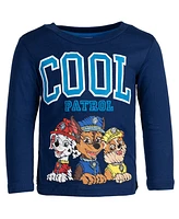 Paw Patrol Toddler Boys Nickelodeon Marshall Chase Rubble 2 Pack Graphic T-Shirts to