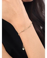 Devata Infinity Chain Bracelet in 14K Gold, 6.5 in adj to 7.5 in, approx. 2.6 grams