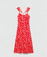 Mango Women's Printed Long Dress