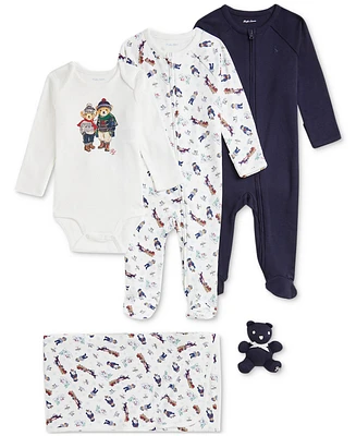 Polo Ralph Lauren Baby Cotton Bear Gift Set