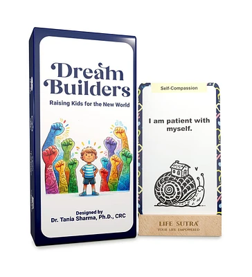 Life Sutra Dream Builders: 80 Affirmation Cards for Kids (Ages 3-15) - Boost Self-Esteem & Mindfulness