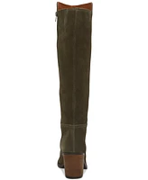 Lucky Brand Women's Bonnay Wide Calf Knee-High Dress Boots