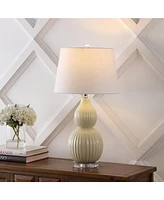 Jonathan Y Thatcher Ceramic Led Table Lamp