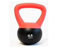 Bintiva Sea and Iron Sand Filled Kettlebells - 4pc Set of 5lb, 10lb, 15lb, 20lb