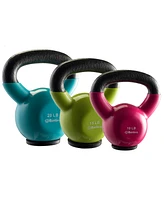 Bintiva Kettle Bell Set of 10lbs, 15lbs, 20lbs