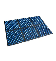 Bintiva Soft Tactile Pebble Mat - Set of 2 - Blue