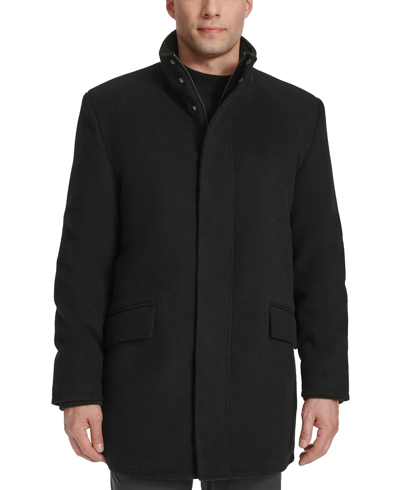 Cole Haan Men's Full-Zip Stand-Collar Car Coat