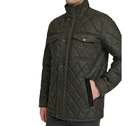 Cole Haan Men's Quilted Stand-Collar Jacket