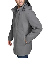 Cole Haan Men's Rain Coat with Removable Hood