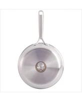 Babish 8 Inch Stainless Steel Triply Professional Grade Fry Pan