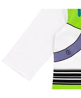 Disney Toddler Boys Pixar Toy Story Buzz Lightyear Zip Up Cosplay Coverall Newborn to