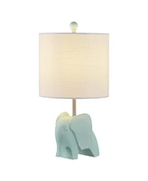 Jonathan Y Koda 17.5" Eclectic Southwestern Resin/Iron Elephant Led Kids' Table Lamp, Yellow