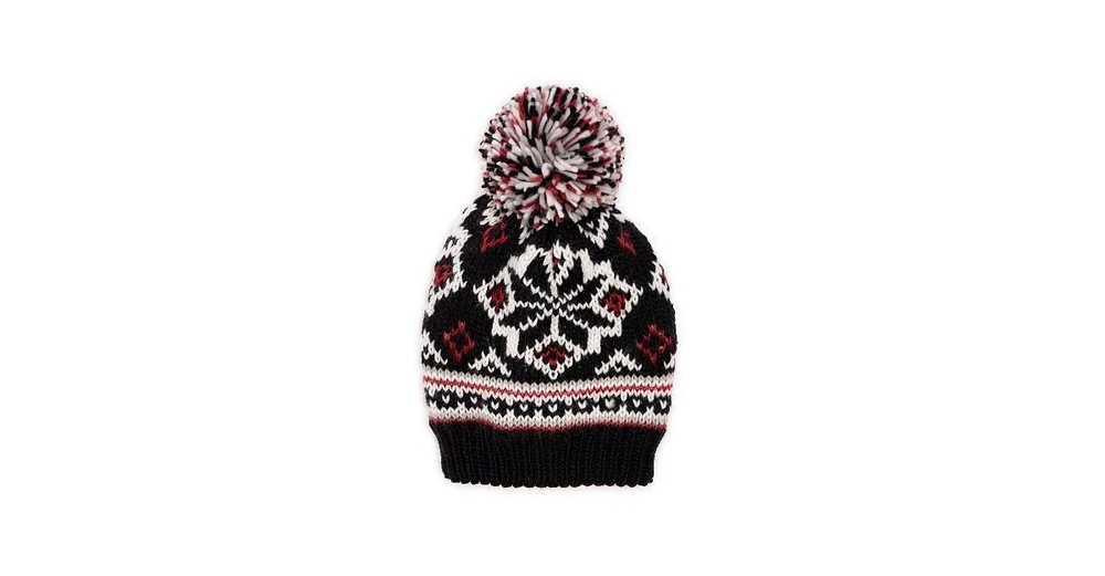 Muk Luks Women's Icelandic Patterned Beanie