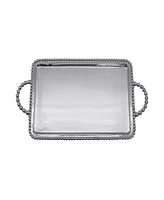Mariposa Beaded Medium Service Tray