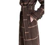 Dkny Women's Belted Wing-Collar Maxi Coat