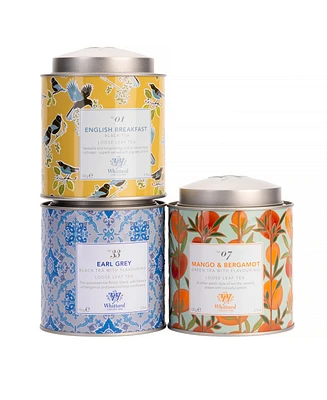 Whittard of Chelsea Tea Discoveries Caddy Selection, 3 Piece