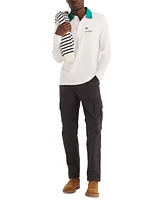 Nautica Men's Classic-Fit Rugby Long-Sleeve Polo Shirt