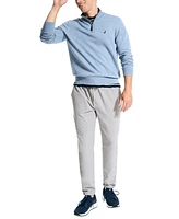 Nautica Men's Navtech Classic-Fit Solid Quarter-Zip Sweater